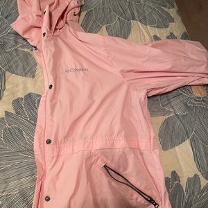Columbia Rain Jacket Light Pink